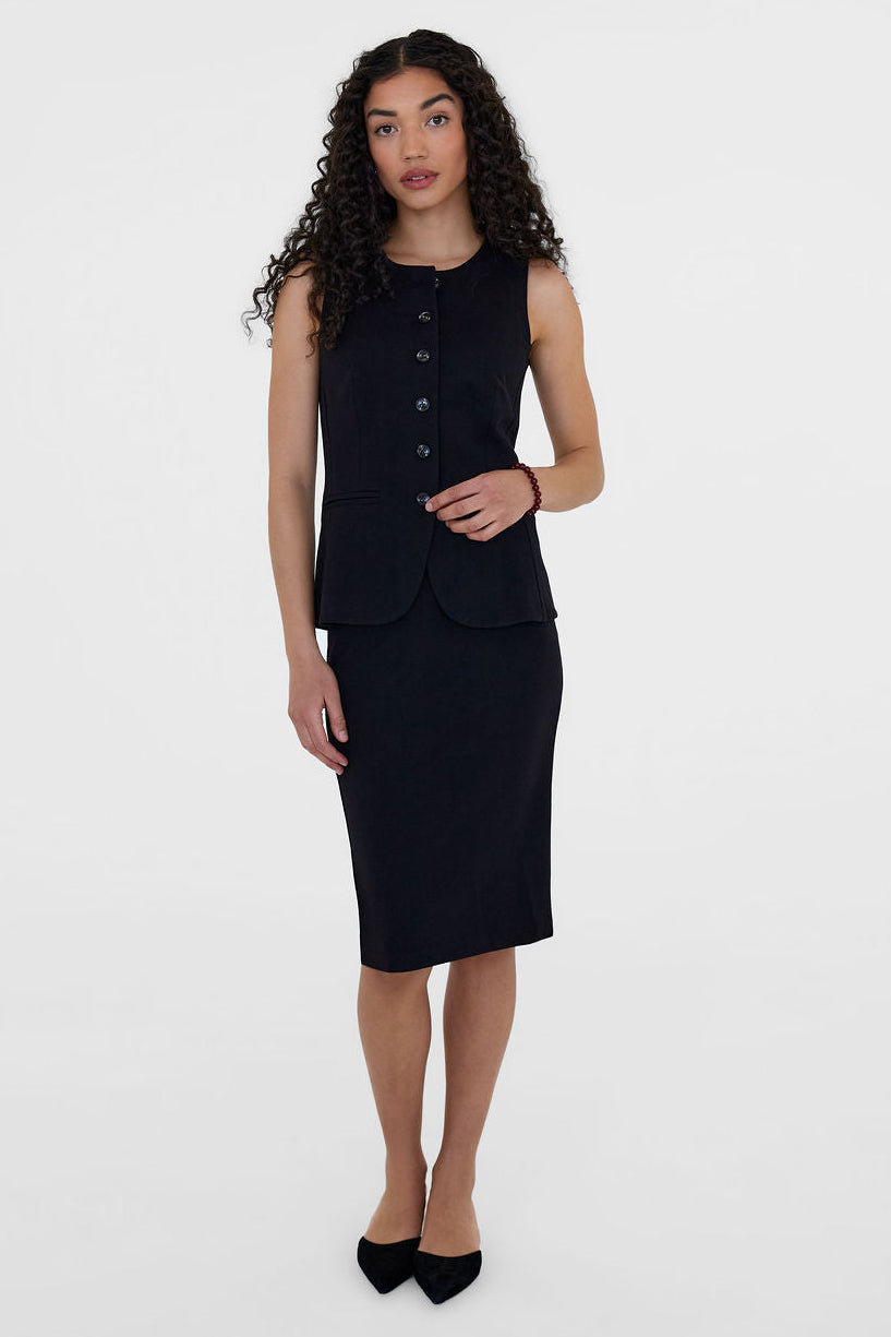 The Anna Vest Black