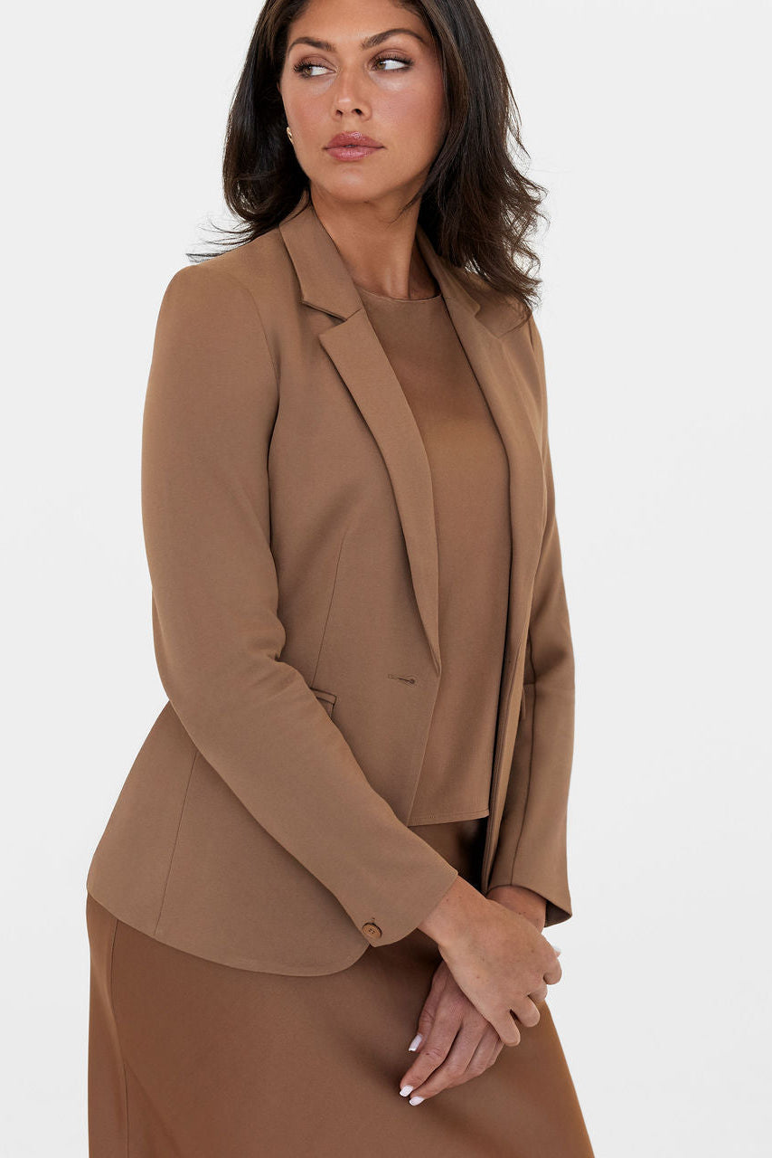 The Sloane Blazer Camel