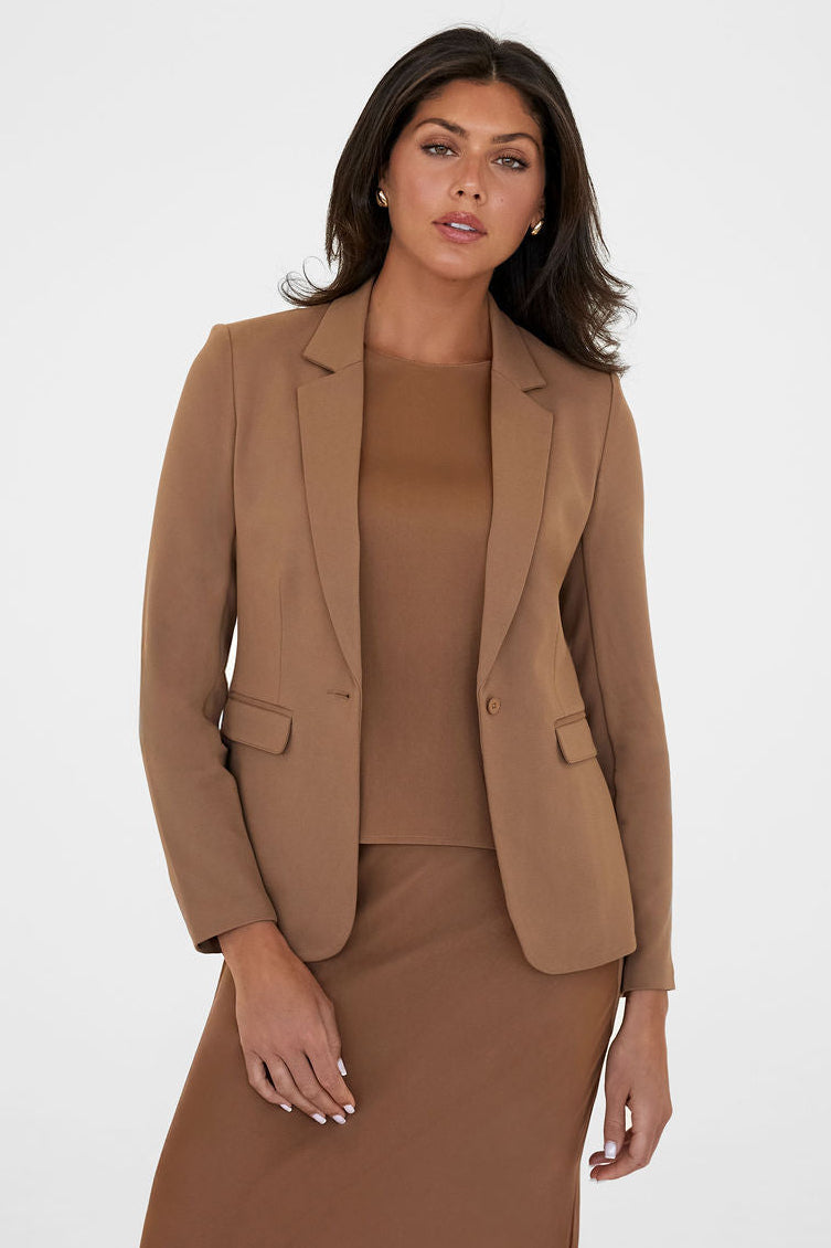 The Sloane Blazer Camel
