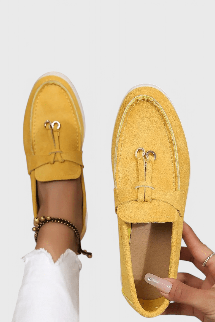 Coralie | Suede-Finish Everyday Loafers
